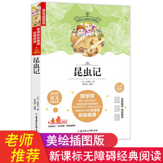 新课标必读名选：昆虫记 老师推荐无障碍阅读 （美绘插图本）