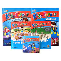 Kids Corner Pack 1香港培生朗文小学英语直通车套装含书本 练习册 绘本DVD手机APP