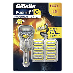 Gillette 吉列 ProShield 剃须刀 带9个替换刀头