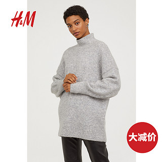 H&M 秋冬针织衫女针织上衣 0655434