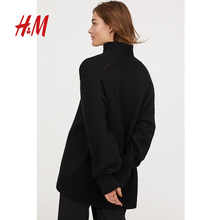 H&M 秋冬针织衫女针织上衣 0655434