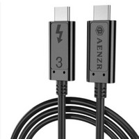 AENZR THUNDERBOLT3  雷电3 USB-C数据线（0.3米、40Gbps、100W）