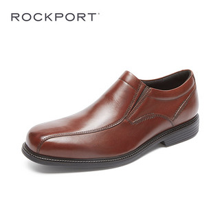 Rockport/乐步男商务正装皮鞋韩版一脚蹬懒人套脚休闲皮鞋V80562