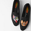 ZARA TRF 13801510040 猫和老鼠图案 平底鞋 