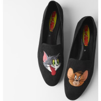 ZARA TRF 13801510040 猫和老鼠图案 平底鞋