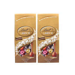 Lindt 瑞士莲 软心巧克力50粒600g*2袋喜糖送礼物办公零食