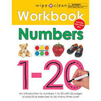 Wipe Clean Workbook Numbers 1-20