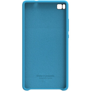 ESCASE 华为 HUAWEI P8 时尚液态硅胶保护壳 手机壳 硅胶壳 保护套（蓝色）