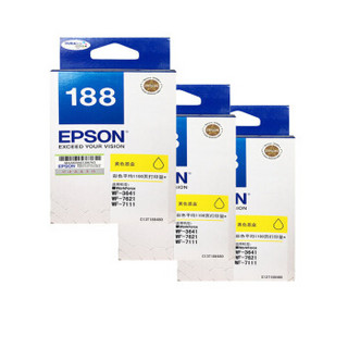 爱普生（EPSON）T1884 黄色墨盒 适用WF3641/WF7111/WF7621/WF7218/WF7728