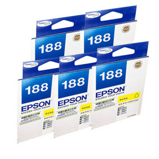 爱普生（EPSON）T1884 黄色墨盒 适用WF3641/WF7111/WF7621/WF7218/WF7728