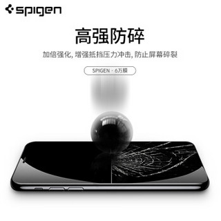 Spigen苹果11ProMax钢化膜iphone 11 ProMax全屏高清耐刮玻璃膜 防爆不碎边手机保护贴膜