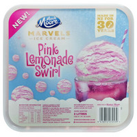 MUCHMOORE 玛琪摩尔 新西兰进口粉红汽水味冰淇淋 2000ml