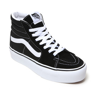 VANS 范斯 SK8-Hi Platform VNOA3TKN6BT1 运动帆布鞋 黑/白 40