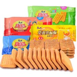 Tingyi 康师傅 美味酥酥性咸饼干 85g *6件