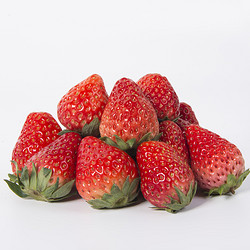 杰可鲜生 大凉山新鲜红颜奶油草莓 2斤