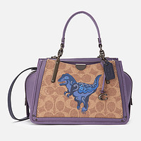 COACH 蔻驰 1941 Coated Canvas Signature Rexy 女士单肩包