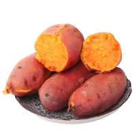 京东PLUS会员:黄河畔 西瓜红红薯 500g *5件