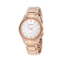 CITIZEN 西铁城 Modena系列 EM0593-56A 女士光动能腕表