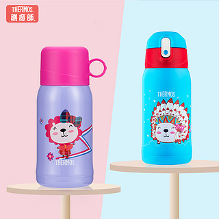 膳魔师 THERMOS 儿童保温杯吸管杯直饮杯 550ml