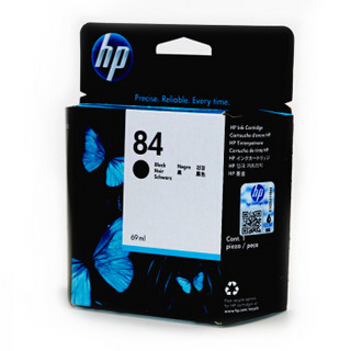 惠普（HP） C5016A 原装 84号黑色墨盒 适用于-HP DesignJet  30/90/130