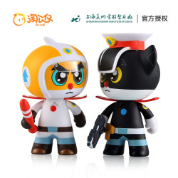 上海美术电影制片厂 黑猫警长公仔