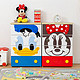 88VIP：IRIS 爱丽思 迪士尼系列 儿童抽屉式收纳柜 56*43*81cm +凑单品