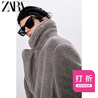 ZARA 07973244802 女装 抓绒大衣外套