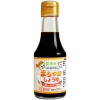 日本原装进口 和寓良品 儿童酱油调味汁 拌饭料减盐酱油调味料 玻璃瓶装150ml
