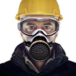 安爽利防尘护目镜口罩一体式防护面具