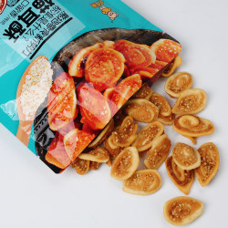 卡宾熊猫耳朵130g袋装猫耳酥80后90后经典怀旧传统食品休闲小零食 *4件