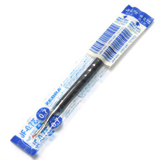 日本ZEBRA斑马JF-0.7中性笔芯 0.7mm(适用JJB15 JJB2) 0.7蓝色1支装