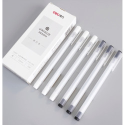 得力 中性笔 0.5mm 12支