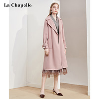 La Chapelle 拉夏贝尔 10017697-1 女士中长双面尼过膝大衣