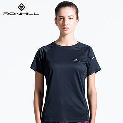 RONHILL进口女士健身运动T恤马拉松跑步短袖速干透气