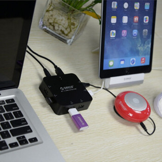 奥睿科（ORICO）UTL-U2 USB转RJ45以太网口 台式机笔记本平板电脑USB转换百兆网卡 黑色