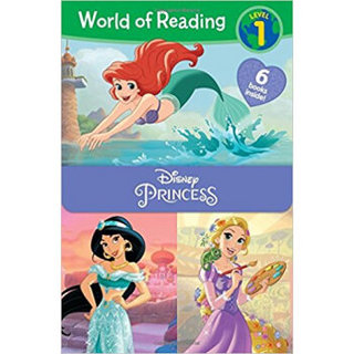 迪士尼公主故事分级阅读6本进口原版 盒装 分级阅读小学阶段（7-12岁）