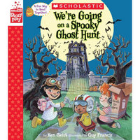 学乐边玩边读系列We're Going on a Spooky Ghost Hunt: A StoryPlay Book (Hardcover) 进口故事书