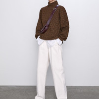 ZARA 02298465042 女士动物印花卫衣