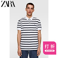 ZARA 男士T恤 09240407250 白色 XXL（190/108A）