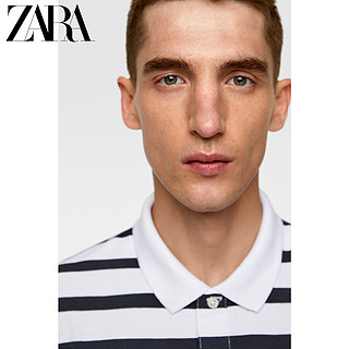 ZARA 男士T恤 09240407250 白色 XL（185/104A）