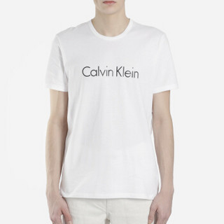 calvin klein 男士T恤 白色 1件装 NM1129E 白色 L