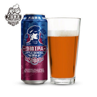 大跃啤酒（GREAT LEAP BREWING）大跃精酿啤酒500ml*6听组合款（少帅+甫子+隐士）