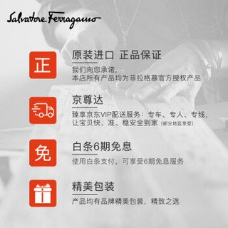 Salvatore Ferragamo 菲拉格慕 经典款男士黑色牛皮革皮带 0716858_C  _ 110