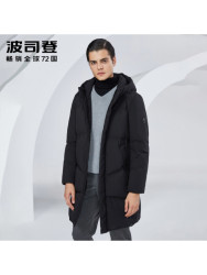 波司登 BOSIDENG 波司登 男士中长款羽绒服