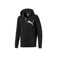 PUMA 彪马 BIG LOGO 580568 男士开襟连帽外套