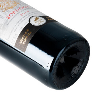 法国进口红酒 博纳盖特古堡波尔多（AOC）干红葡萄酒双支礼盒套装 750ml*2瓶