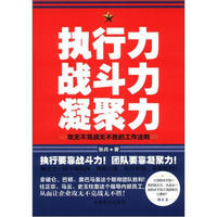 执行力、战斗力、凝聚力：攻无不克战无不胜的工作法则