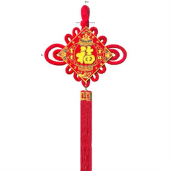 核乐桃 中国结 灯笼福 25*50cm