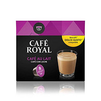 Café Royal Café Au Lait Coffee Pods Compatible with The Nescafé Dolce Gusto System, 158 g, Pack of 3, 48-Count