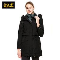 JackWolfskin 狼爪 5118381-6000 女士羽绒三合一冲锋衣